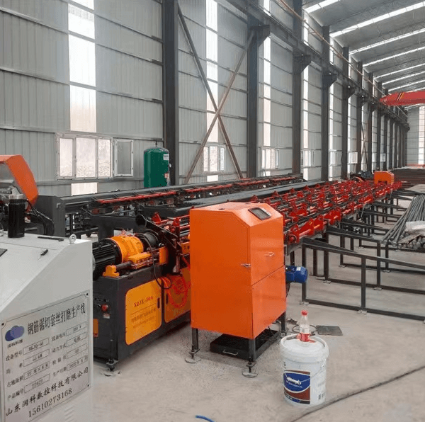 鋸切套絲打磨生產線